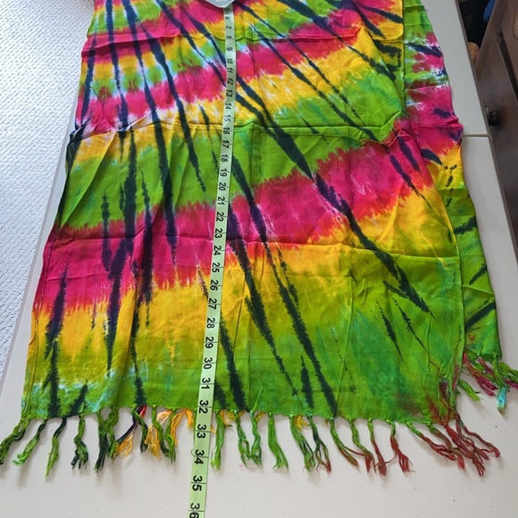 Tie-dye Pashmina Scarf - Picture 3 of 6